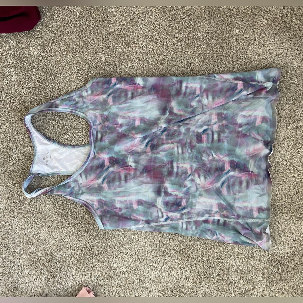 Athleta Women's Multicolor Tie-Dye Tank Top